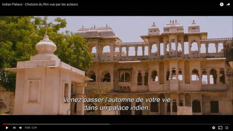 Le décor délabré de Indian Palace (2011)