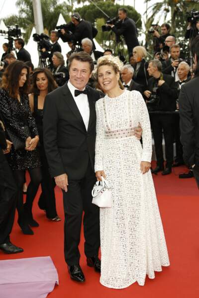  Laura Tenoudji et Christian Estrosi  à Cannes