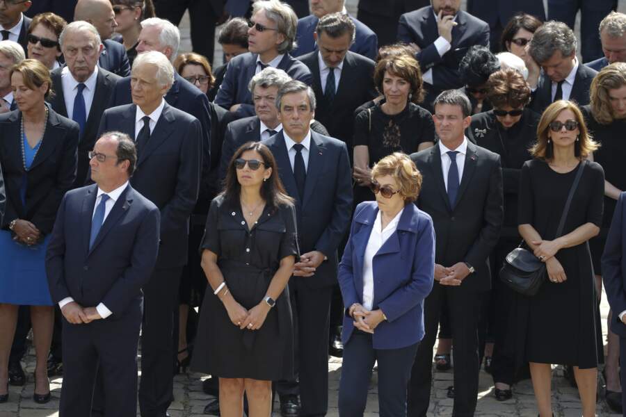 De Ségolène Royal à François Fillon, toute la classe politique s'était réunie pour rendre hommage à Simone Veil