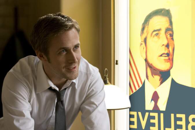 Ryan Gosling et George Clooney, duo politique désireux de gravir Les marches du pouvoir (2011)