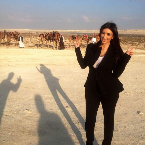 Kim Kardashian vient jouer les touristes au Bahreïn