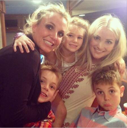 Et on termine par la famille Spears sur trois générations !