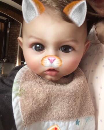 Le bébé d'Ingrid Chauvin, Tom, a fait ses débuts sur Snapchat. 