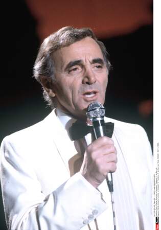 Charles Aznavour, chanteur, le 1er octobre 2018 (94 ans)