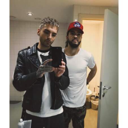 Deux anciens membres de Tokio Hotel et retrouvailles en famille sur un même selfie. 