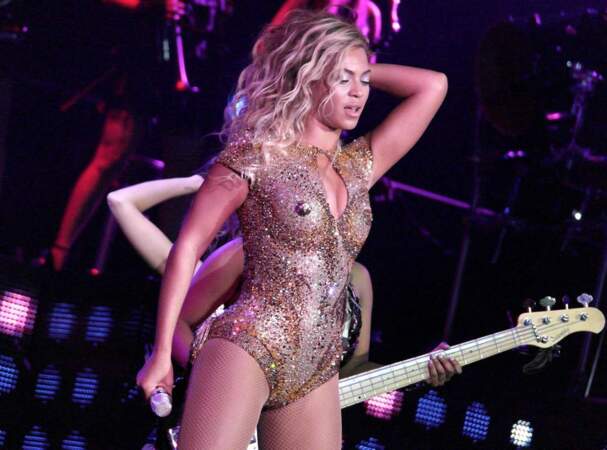 N°7 : La volcanique Beyoncé, 32 ans, adepte des tenues sexy lors de ses concerts