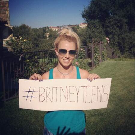 Britney Spears a un message pour vous...