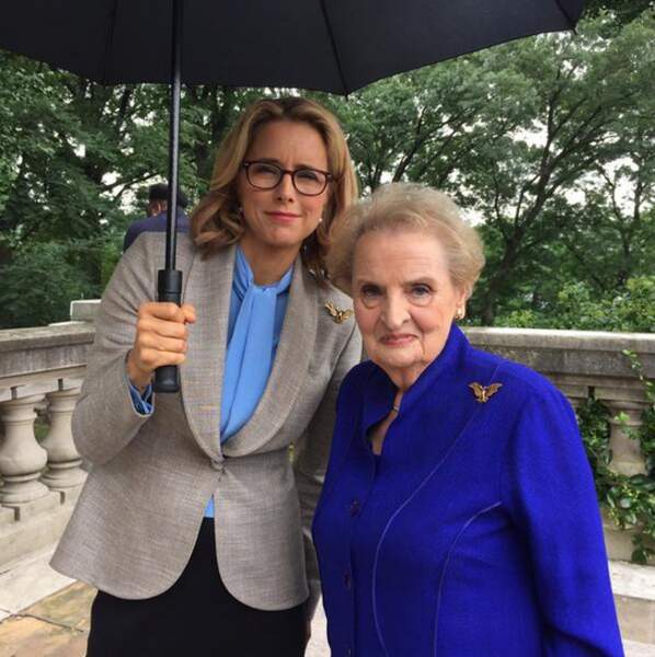 Madam Secretary reçoit une invitée d'honneur : l'ancienne secrétaire d'Etat Madeleine Albright