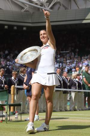 Tennis - Marion Bartoli gagne Wimbledon