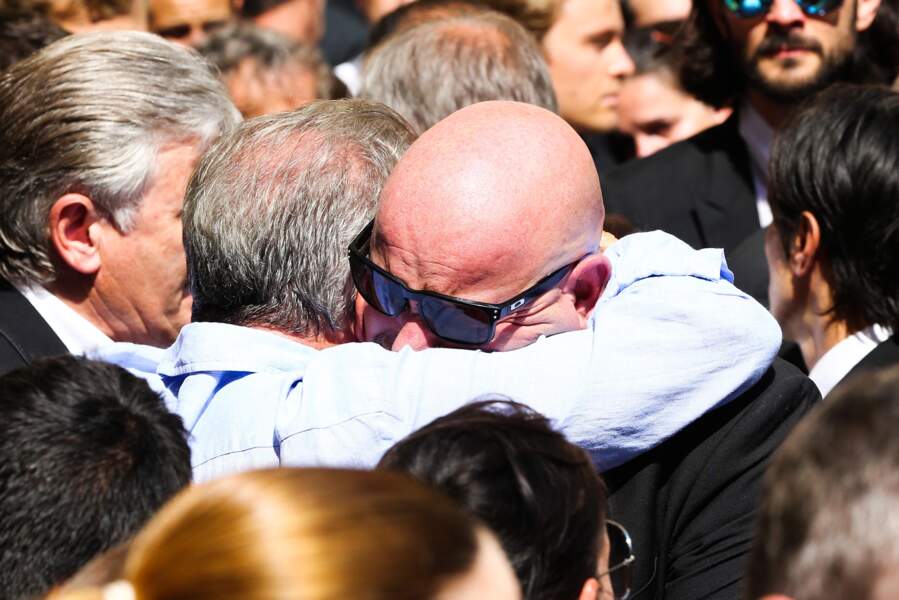 Philippe Bianchi aux obsèques de son fils