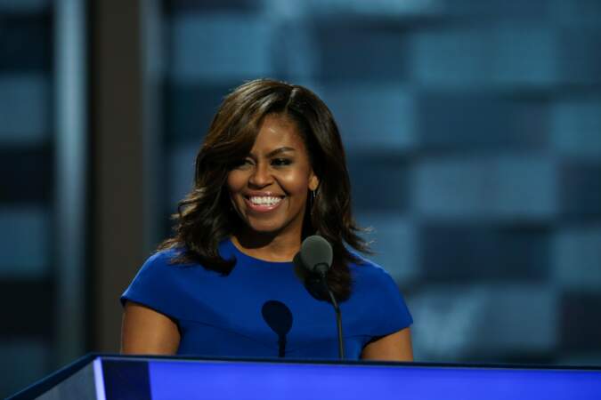 Le discours de Michelle Obama a fait sensation, évoquant la candidate et ses filles et leur avenir avec Hillary