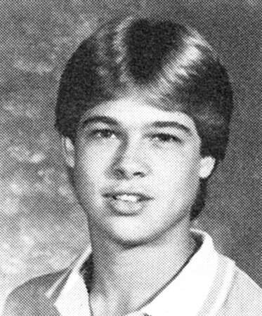 Brad Pitt en 1981