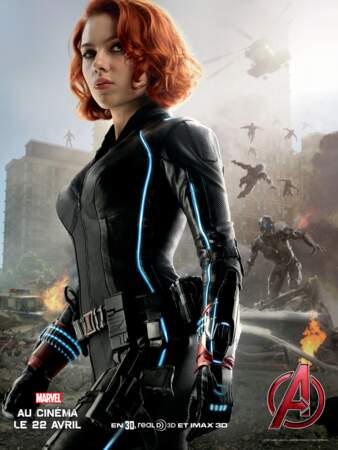 Scarlett Johansson est Black Widow