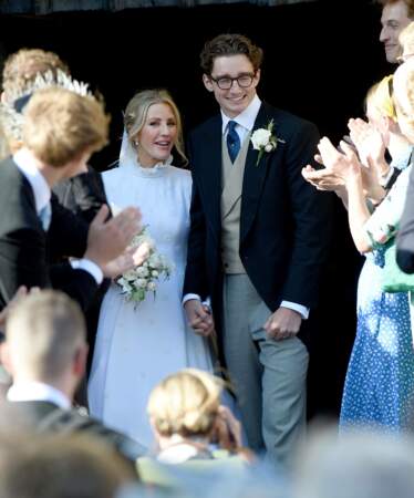 Ellie Goulding et Caspar Jopling acclamés à la fin de la cérémonie