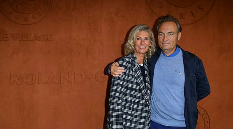 Gilles Cohen et sa femme Karine Paschal en amoureux au Village