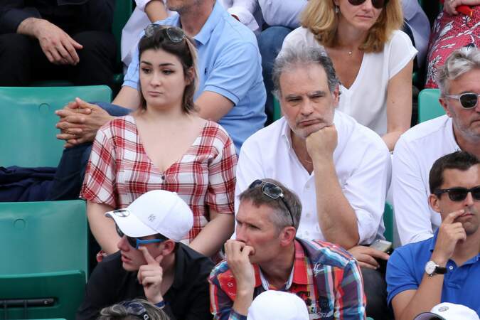 Raphaël Mezrahi a regardé les matches avec sa fille