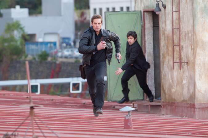 Avec Tom Cruise dans Mission Impossible 4 : Protocole Fantôme (2011)