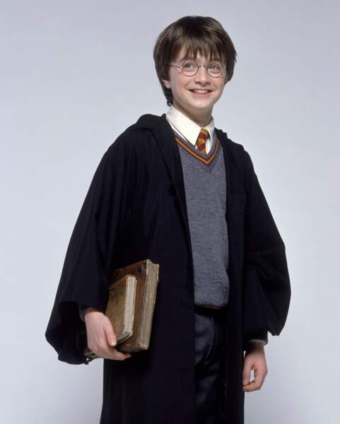 Voici Daniel Radcliffe (Harry Potter) en 2001, pour Harry Potter à l'école des sorciers 