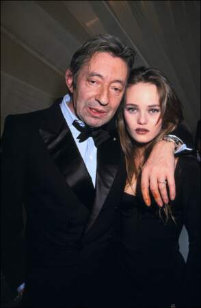 Avec Vanessa Paradis en 1990 lors des Victoires de la musique