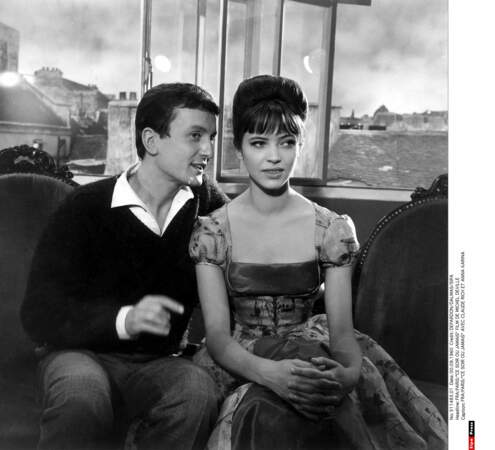 Le voilà bien accompagné d'Anna Karina dans "Ce soir ou jamais" de Michel Deville (1961)