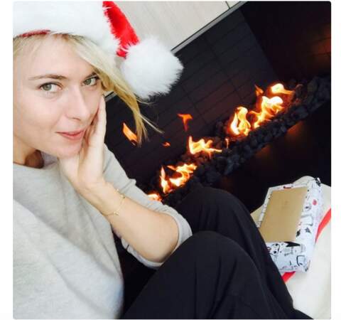 Maria Sharapova attend ses cadeaux !