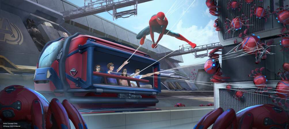 Une attraction Spiderman remplace l'attraction Armageddon