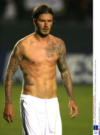 Le corps de David Beckham est une œuvre d'art