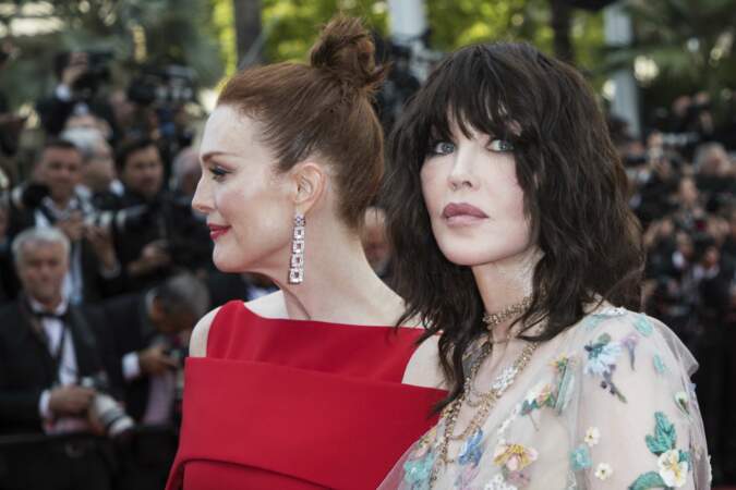 Aux côtés de Julianne Moore à Cannes en 2018