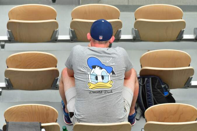 Donald Duck s'est invité au tournoi