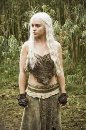 Daenerys Targaryen dans Game of Thrones (Emilia Clarke)