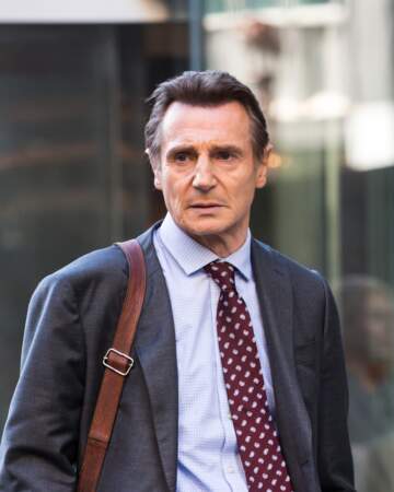 Liam Neeson n'a pas l'air ravi de retrouver Jaume Collet-Serra, son réalisateur de Sans identité et Non-stop…