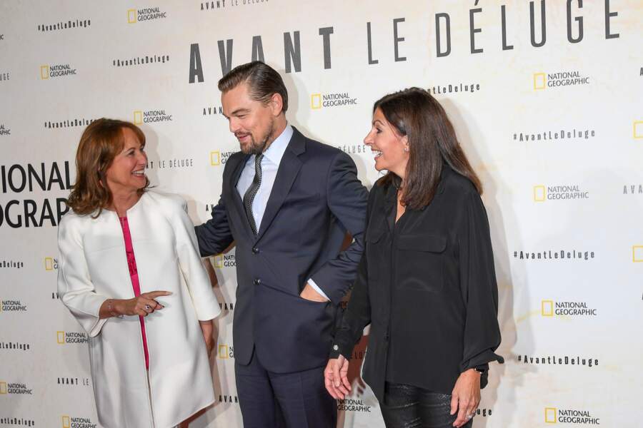 "Pardon Monsieur DiCaprio, on peut prendre une photo avec vous ?" dit Ségolène Royal 