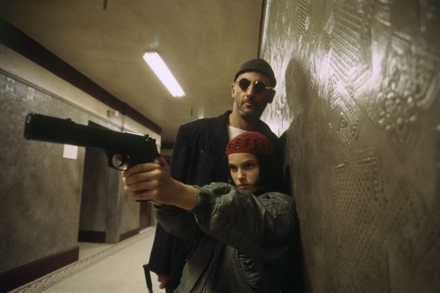 Natalie Portman partage l'affiche du thriller "Léon" avec Jean Reno, en 1994