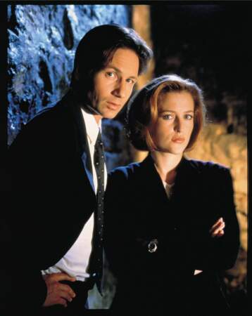 X-Files : Mulder et Scully = David Duchovny et Gillian Anderson. Point barre !