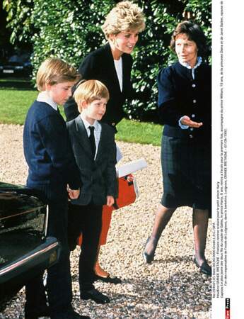 En 1992, la rentrée est une formalité pour les deux petits princes