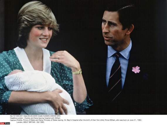 Le 21 juin 1982, elle offre à la couronne un héritier : William