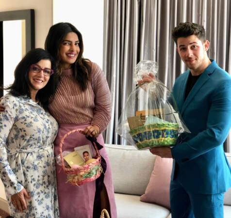 Priyanka Chopra et Nick Jonas ont fêté Pâques en famille