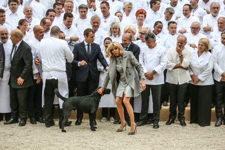 Le 27 septembre, les Macron reçoivent 180 chefs étoilés à l'occasion du Bocuse d'Or
