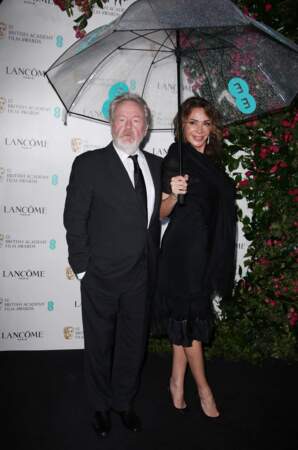 Pour cette Saint Valentin exceptionnelle, Ridley Scott est venu avec sa compagne, Giannina Facio