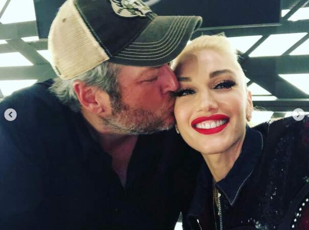 C'est toujours l'amour fou entre Blake Shelton et Gwen Stefani. 