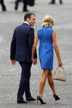 Brigitte Macron est toujours là pour épauler son mari