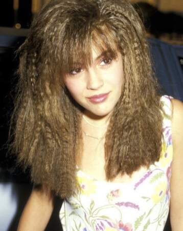 Comme elle poste souvent des photos nostalgiques, c'est l'occasion de se souvenir de ce genre de coiffure !