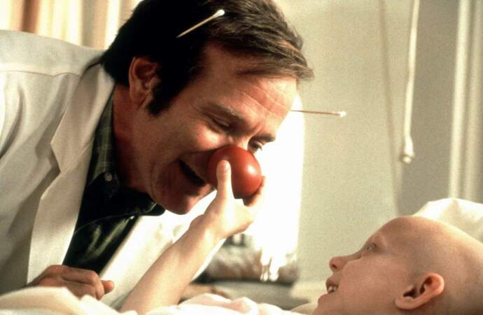 Robin Williams, inimitable dans Docteur Patch en 1998