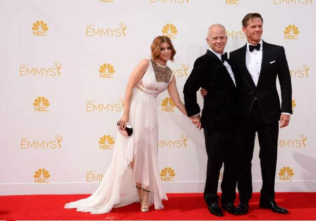 Instant coquin entre Kate Mara (House of Cards) et Ryan Murphy (American Horror Story)