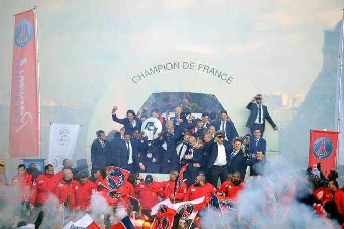 Football - Le PSG champion de France 2012/2013
