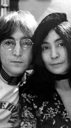 Yoko Ono et John Lennon, décédé le 8 décembre 1980.
