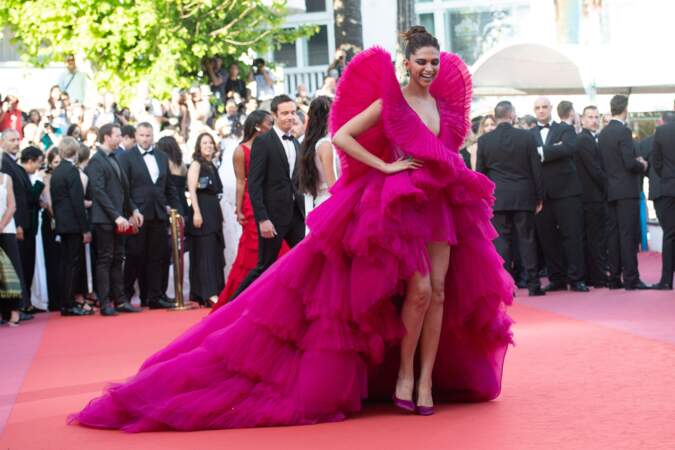 La robe impressionnante de l'actrice indienne Deepika Padukone