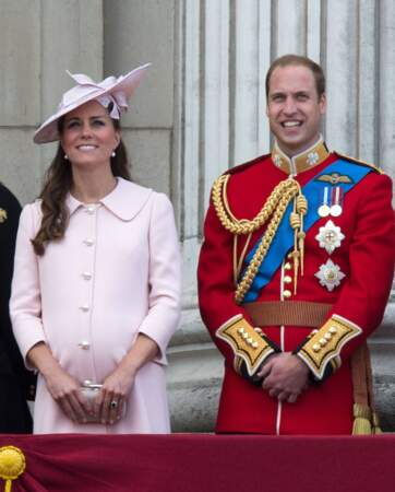 Kate et le Prince William le 15 juin 2013.