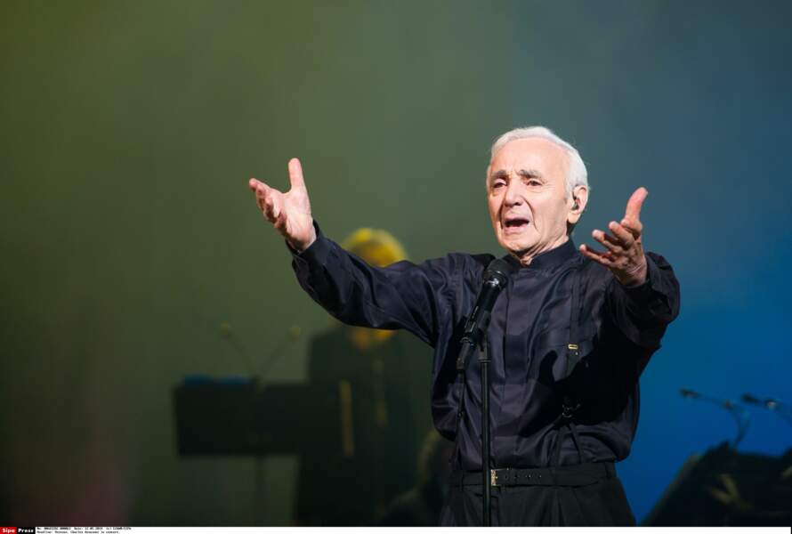 En concert à Erevan, en Arménie, pour ses 90 ans en mai 2014