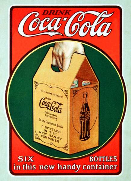 Affiche Coca Cola de 1924 - A emporter